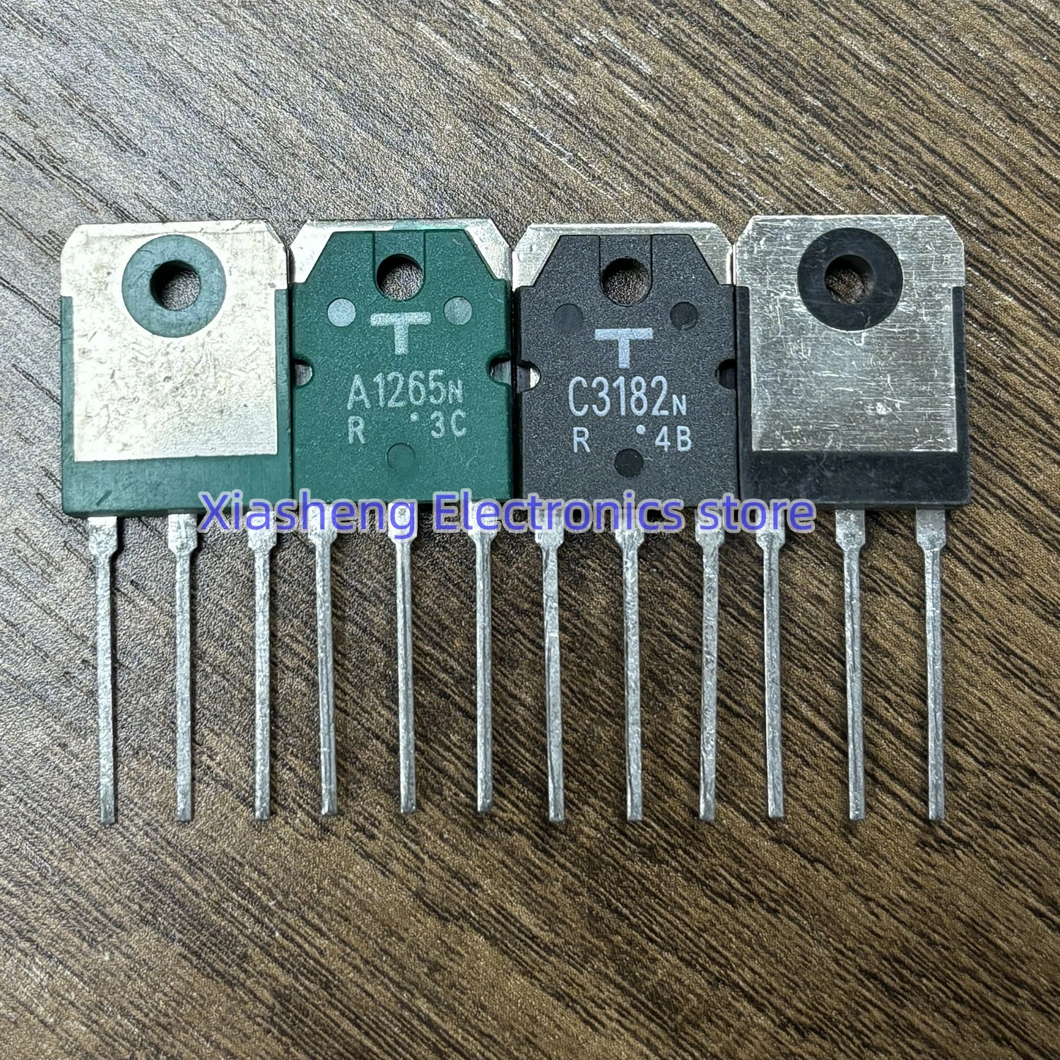 

New Original 2Pairs 2SA1265N A1265 + 2SC3182N C3182 TO-3P Audio Amplifier Transistor In Stock Good Quality