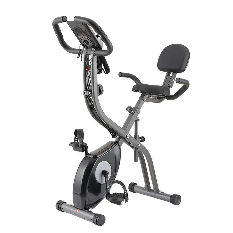Fitness Cycle Exercise Bike Cardio Training Folding Exercise Bikes for Home Gym