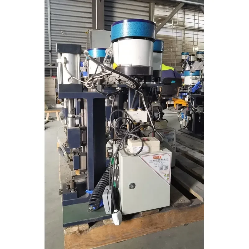 

Semi Automatic/ Fully Automatic Pneumatic Heel Nailing Machine Applicable to Various Types of Hinges Digital Pressure