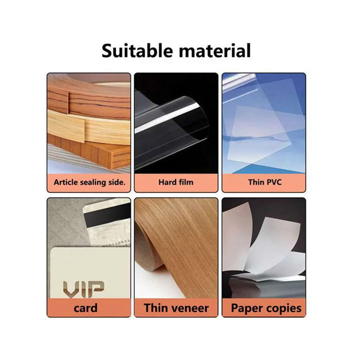 Edge Puncher carpenteria foro tondo 8Mm trapano a testa svasata perforatore strumento di carpenteria di dimensioni regolabili in PVC