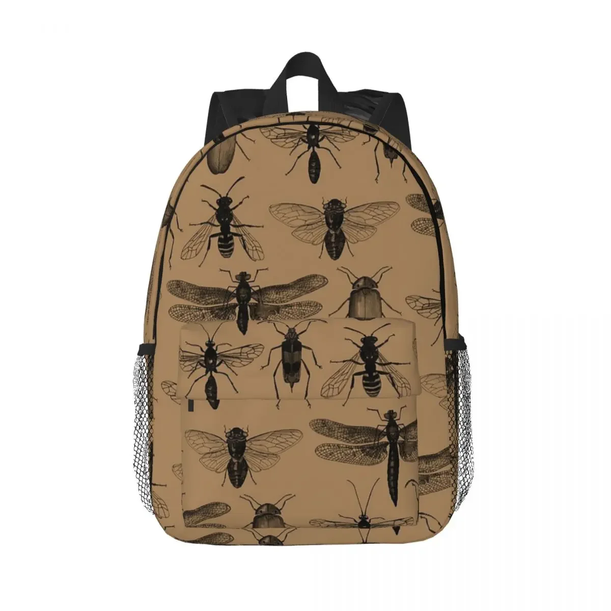 Entomology Studies Pattern Backpacks Teenager Bookbag Casual Students School Bags Travel Rucksack Shoulder Bag Large Capacity