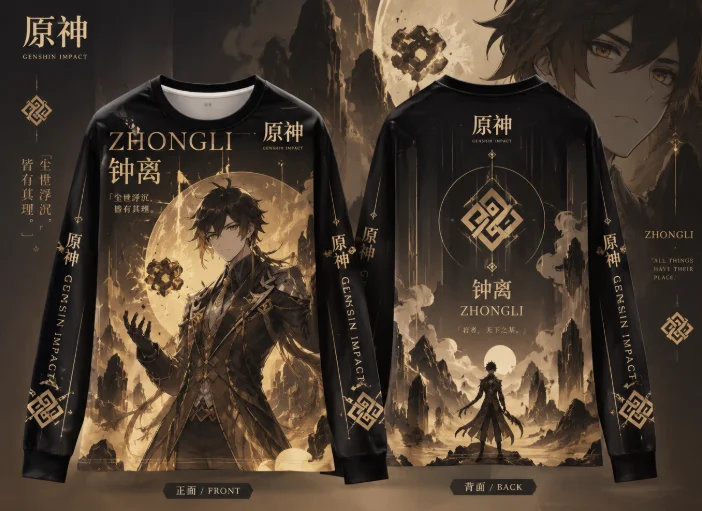 Genshin Impact Zhongli Long Sl - đánh giá và giá 3D Printing Custom