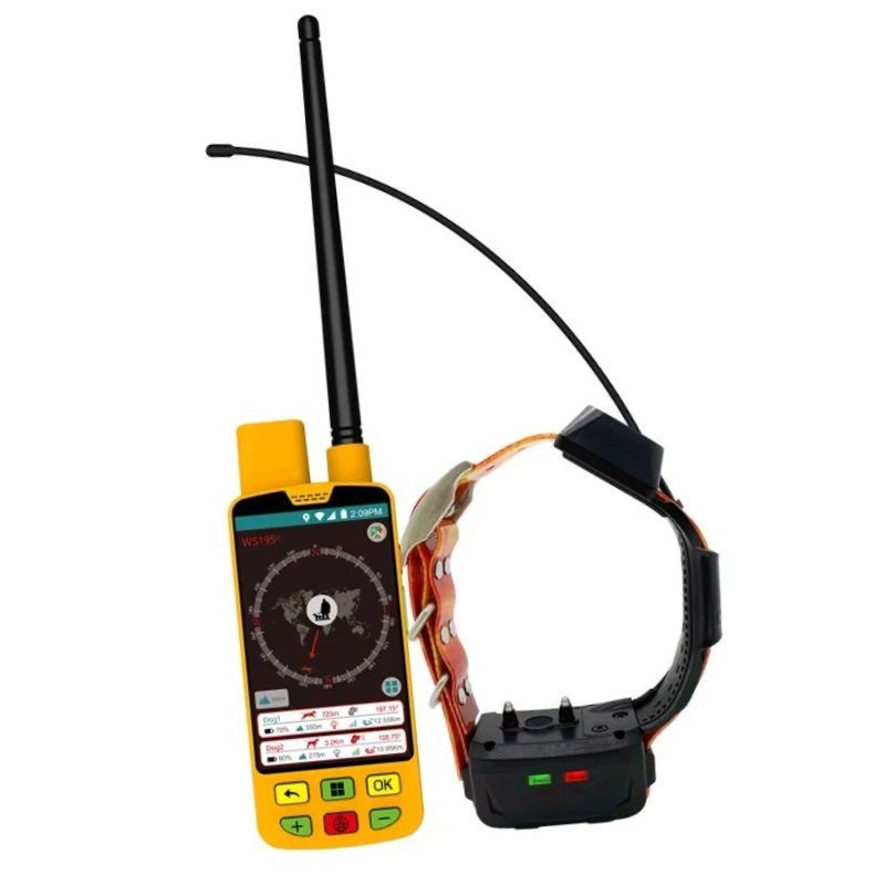 

Waterproof Dog GPS Tracker Collar with Training for Hunting, No SIM Card Needed for Pet Supplies