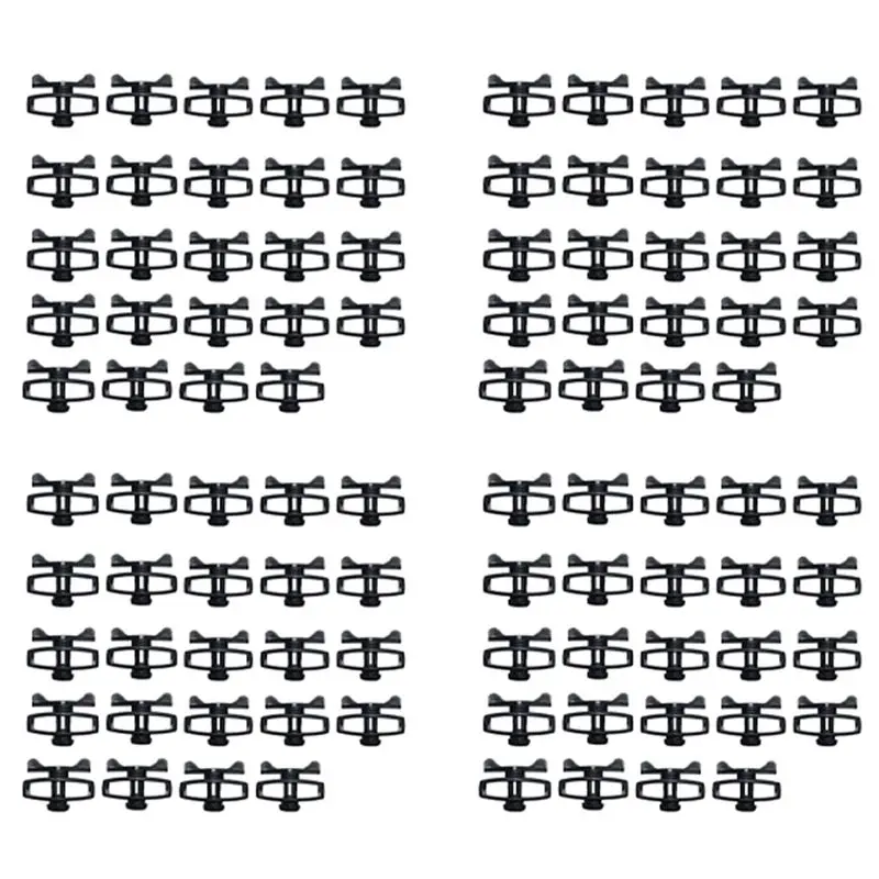 ABVJ-Plastic Electronic Fence Wire Tensioner Livestock Electric Fence Wire Portable Tape Tighteners For Farm Accessories 96Pc