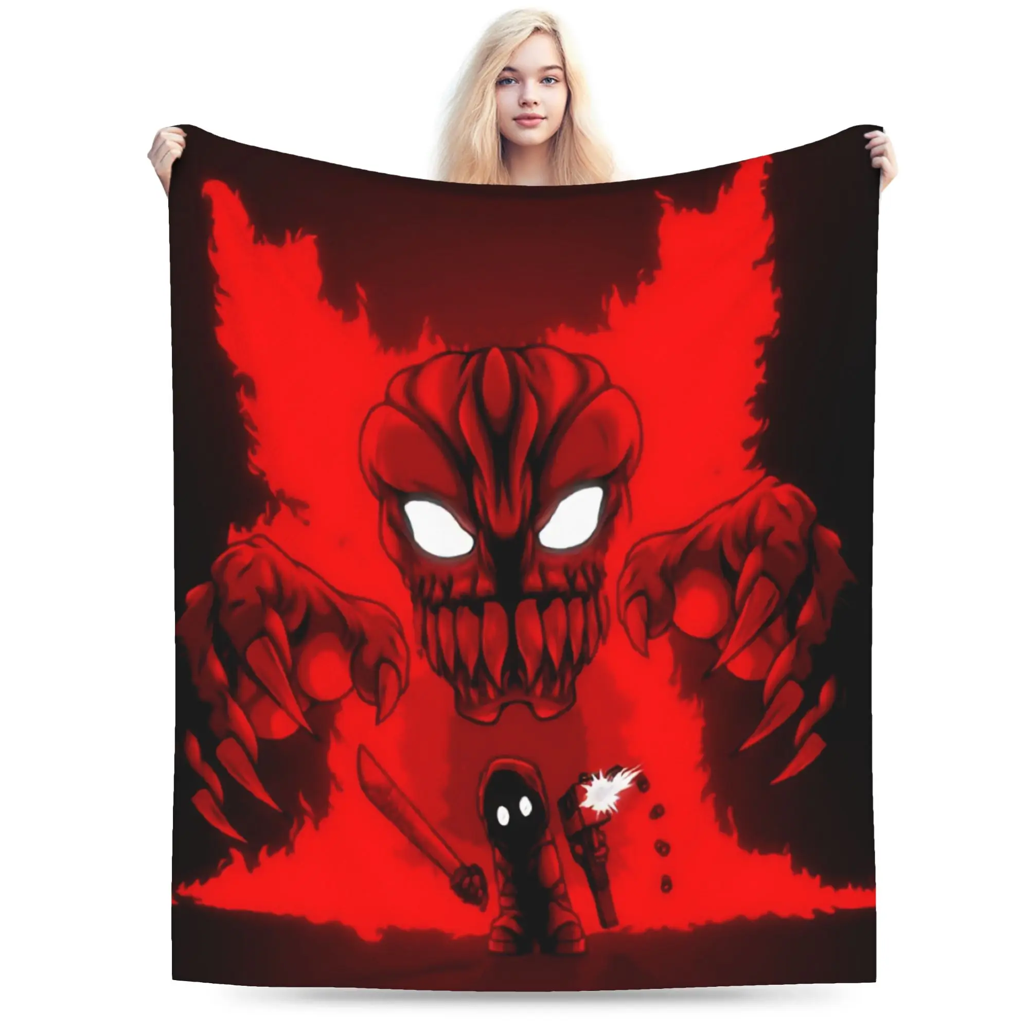 Relax Madness Combat Sketch Action Blanket Merch Sofa Decorative  Throw Blanket Soft Fleece for Outdoor