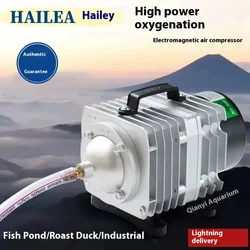 220V Hailea External High Power AC E-magnetic Air Pump Fish Pond Oxygen Pump Compressor for pond Air Aerator Pump ACO-208 308