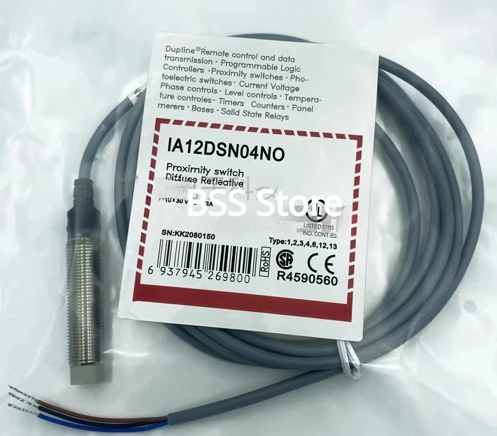 Индуктивный датчик приближения IA12DSN04NO IA12DSF04PO IA12DSN04PO IA12DSN04PO-T IA12DSN04PO1712 IA08BSF15NO
