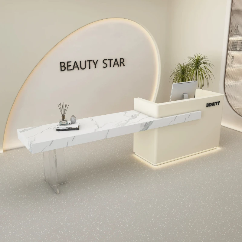 Aesthetic Design Reception Desks Beauty Modern Italian Luxury Reception Desks Workstations Events Tavolo Reception Furniture