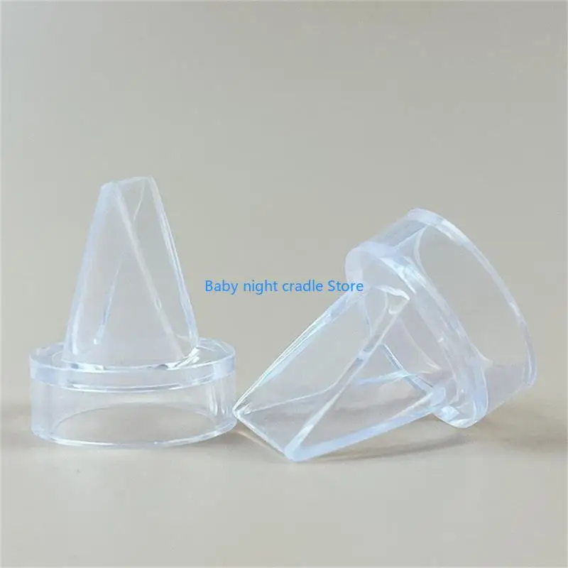 J2FF مرفق مضخة الثدي السيليكون الفعال، صمامات منقار البط، صمامات مطاطية تمنع تدفق الحليب العكسي وتعزز الكفاءة #2