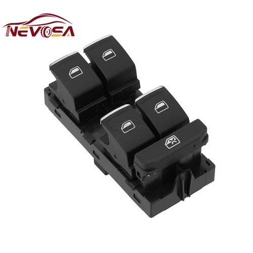 Imagen 2 del producto 8 pines para VW Golf MK7 Passat 2014-2018 Tiguan Skoda Superb Octavia 2013-2018 SEAT Leon 5G 0959857 B Interruptor de control de elevalunas eléctrico