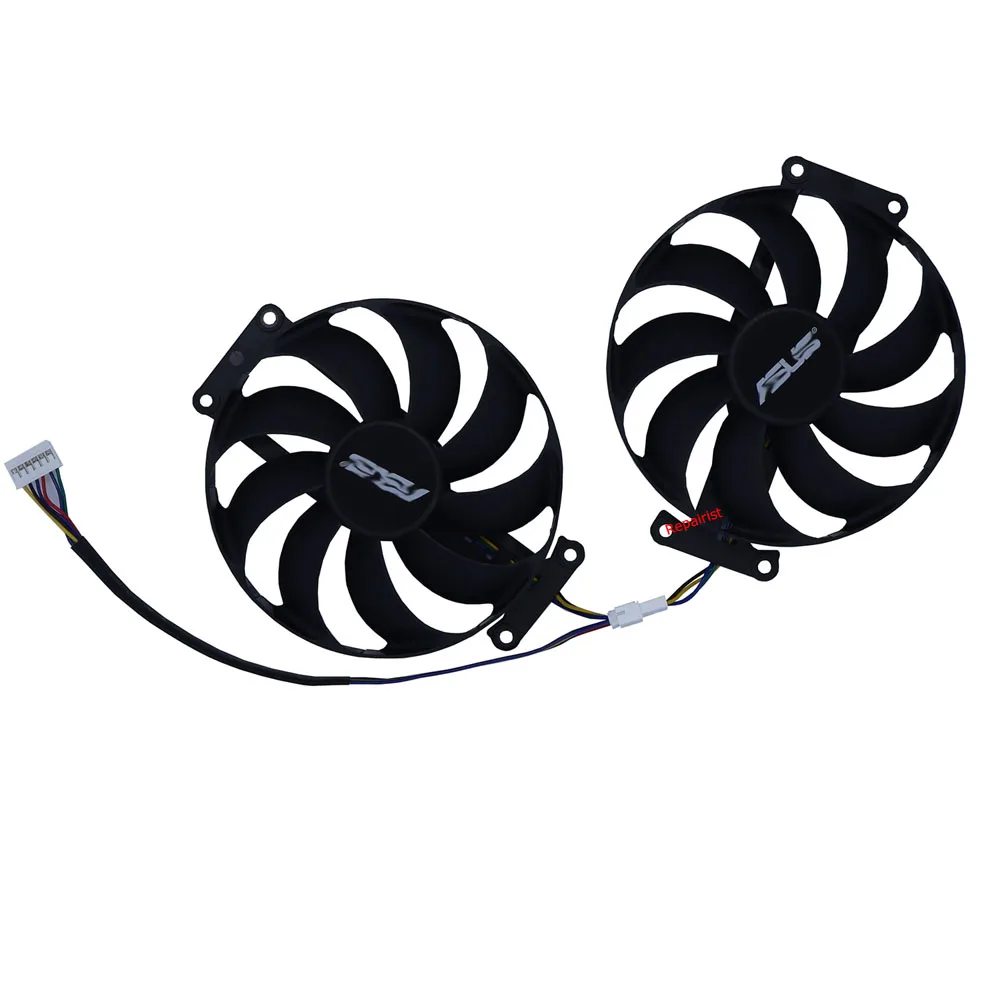 

2Pcs/Set,PLD09210S12H,GPU Cooler Fan,For ASUS 2070 8GB DUAL EVO V2,For ASUS GTX 1660Ti 6GB DUAL EVO,ASUS DUAL RTX 2060 6G EVO