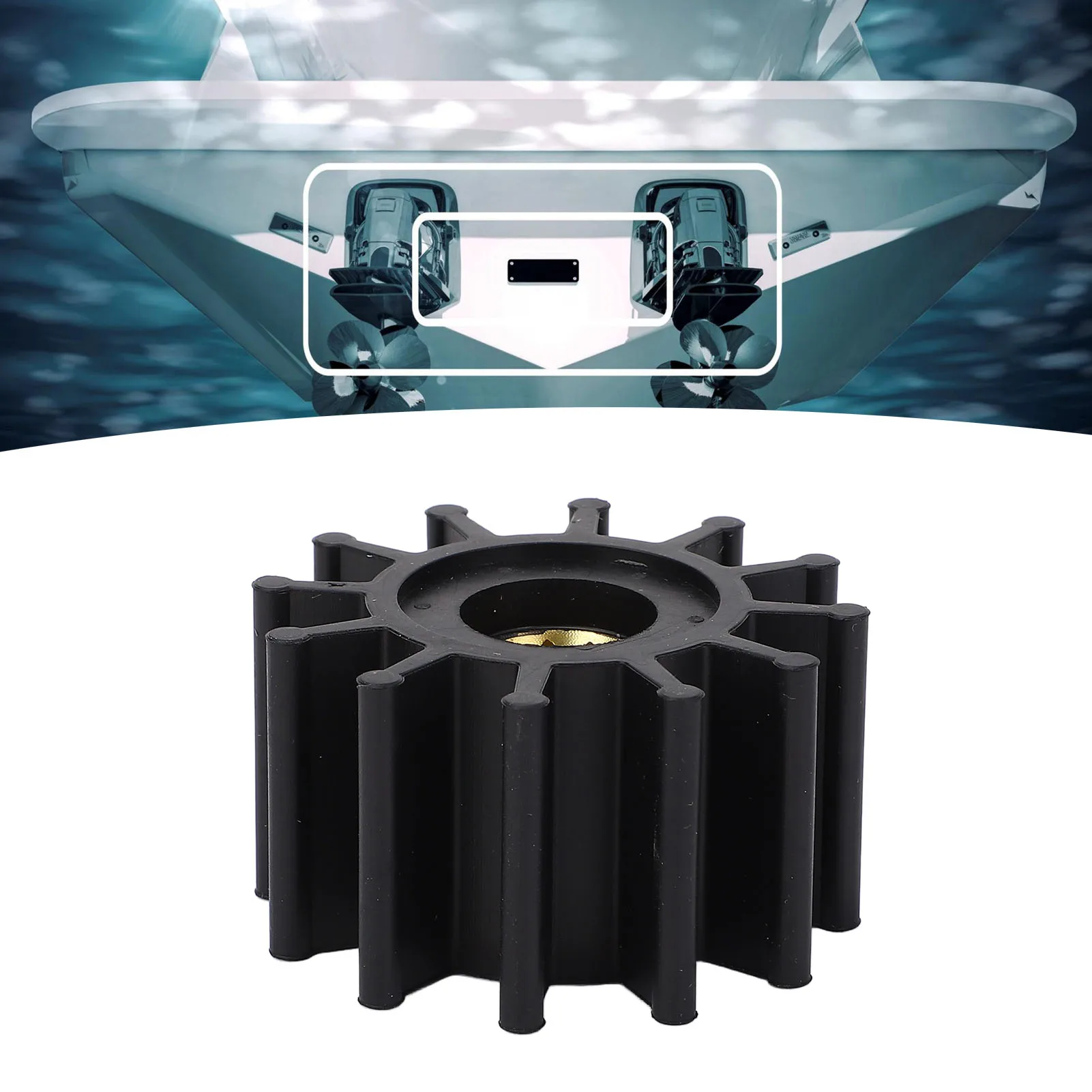 

Water Pump Impeller 21951346 Impact Proof Boat Water Pump Impeller
