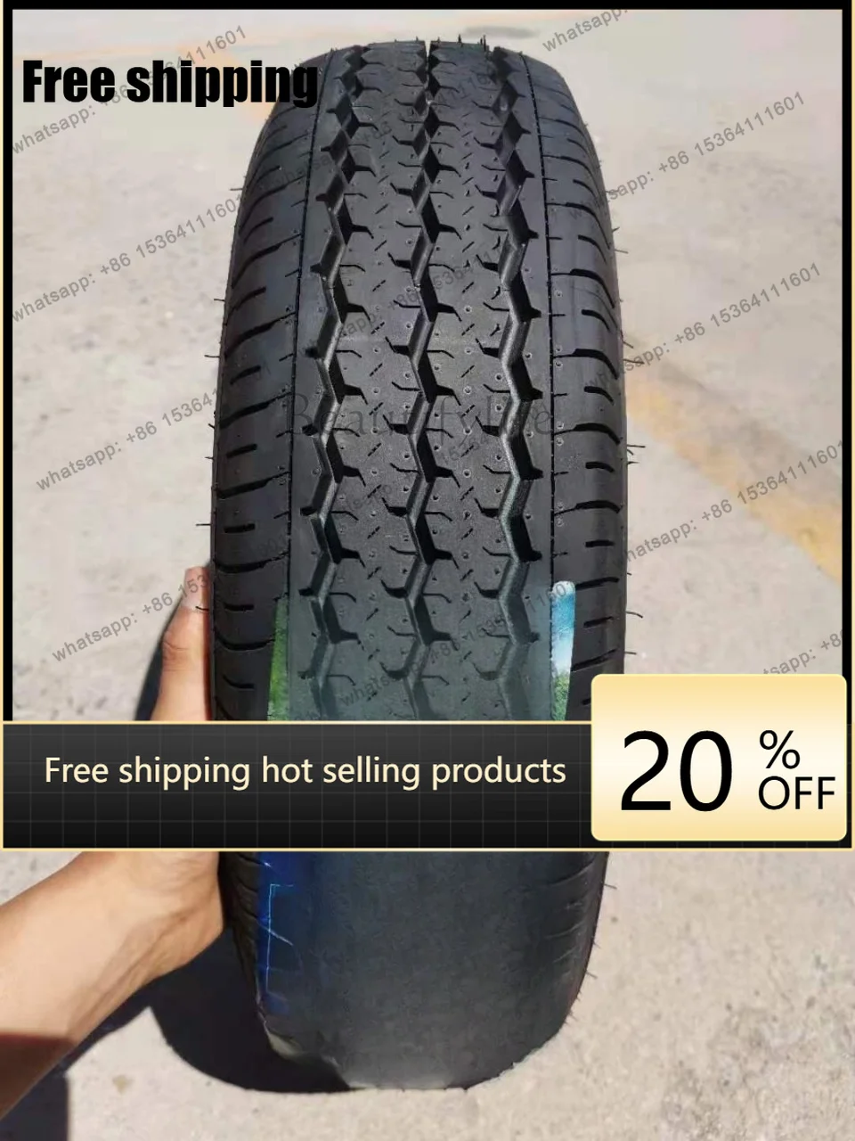 Factory direct sales, truck thickened, truck tire 165R13LT