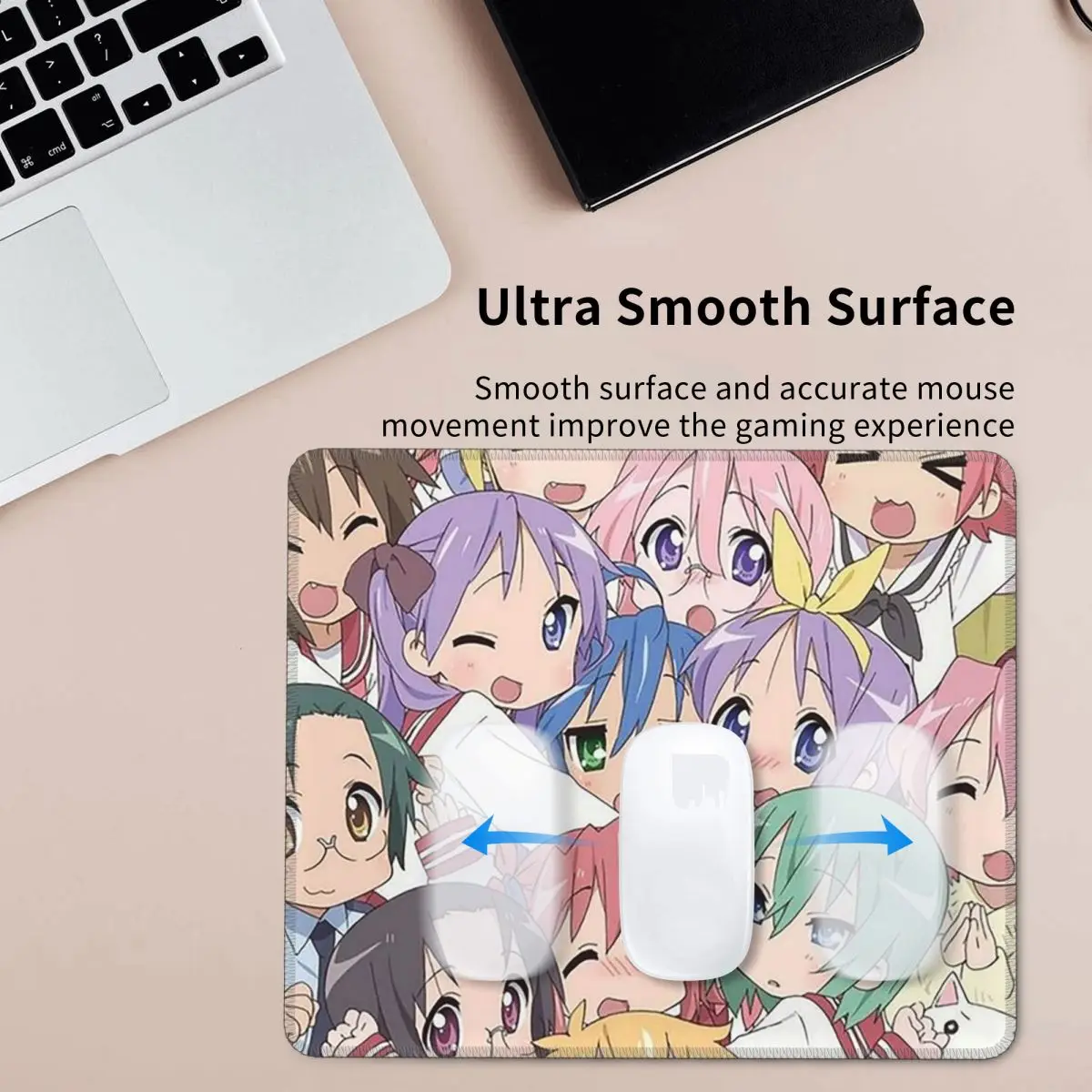 

Lucky Star Anime Lucky Star Anime Mouse Pad Computer Keyboard Mouse Mat Gamer PC Laptop Desk Mat Office Accessories Table Mats