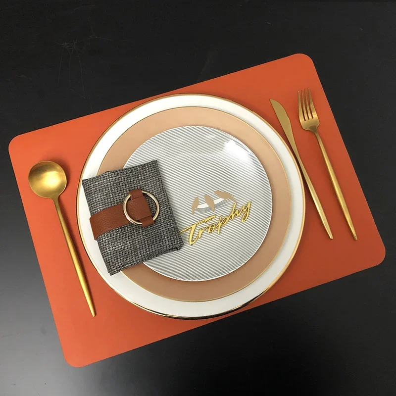 مجموعة أدوات المائدة على الطراز الأوروبي طاولة المطاعم الفاخرة مجموعة أدوات المائدة الكاملة خدمة Pratos De Jantar أطقم أطباق أواني الطعام #1