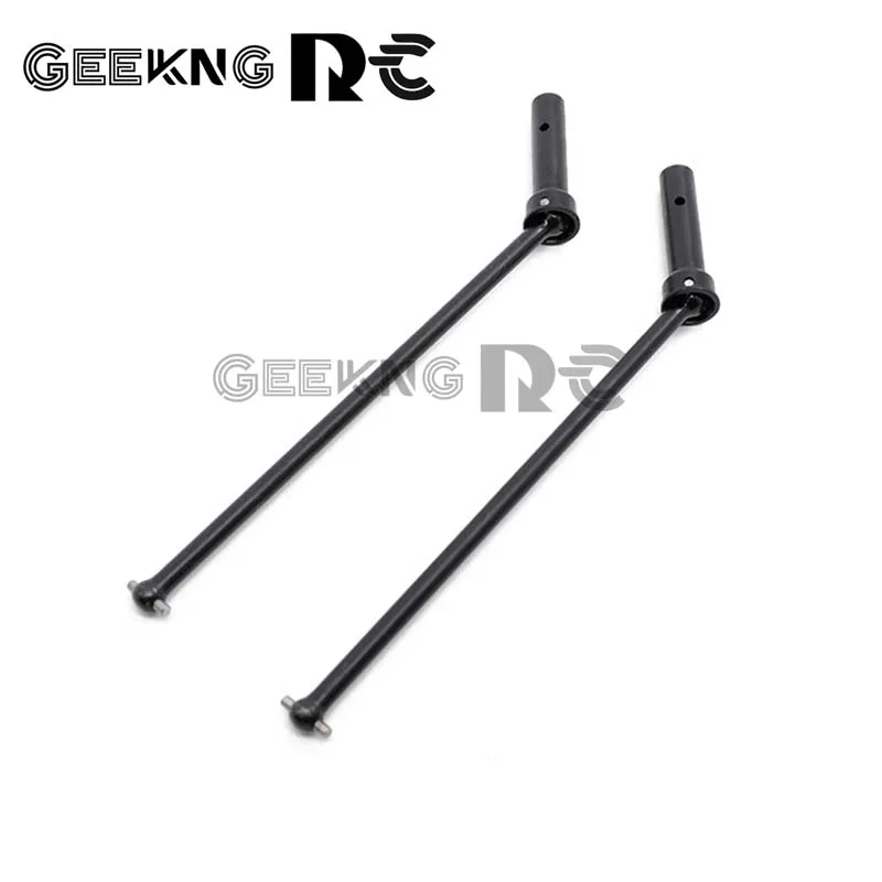 2Pcs Metal Front Rear Drive Shaft Driveshaft CVD For ARRMA 1/5 Outcast KRATON 4X4 8S BLX RC Truck Car Upgrade Parts