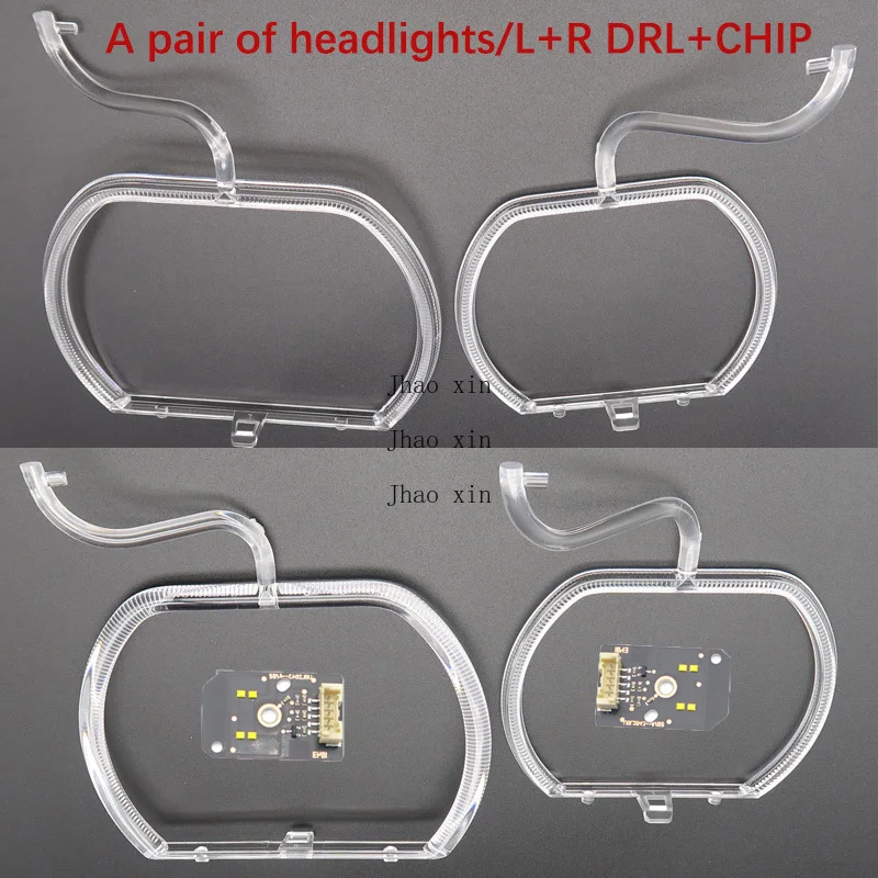 Suitable For BMW 5 Series G30 G38 Multi-color LOW Angel Eye Light Guide Tube 2018-2020 Car Headlight DRL CHIP Ballast Module