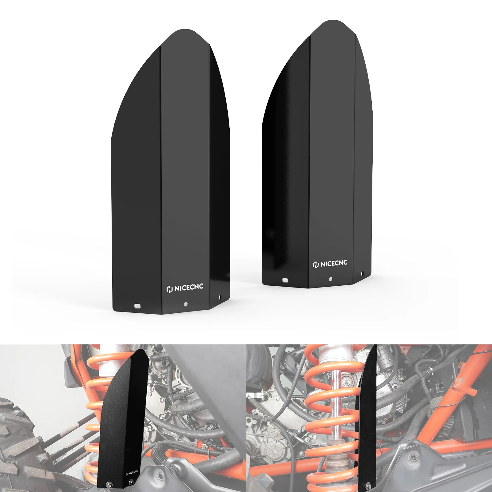 

For Can-Am Maverick X3 UTV Shock Guards Protector Cover For CAN AM Maverick X3 Max R 4x4 XDS XMR XRC Turbo DPS 2017-2023