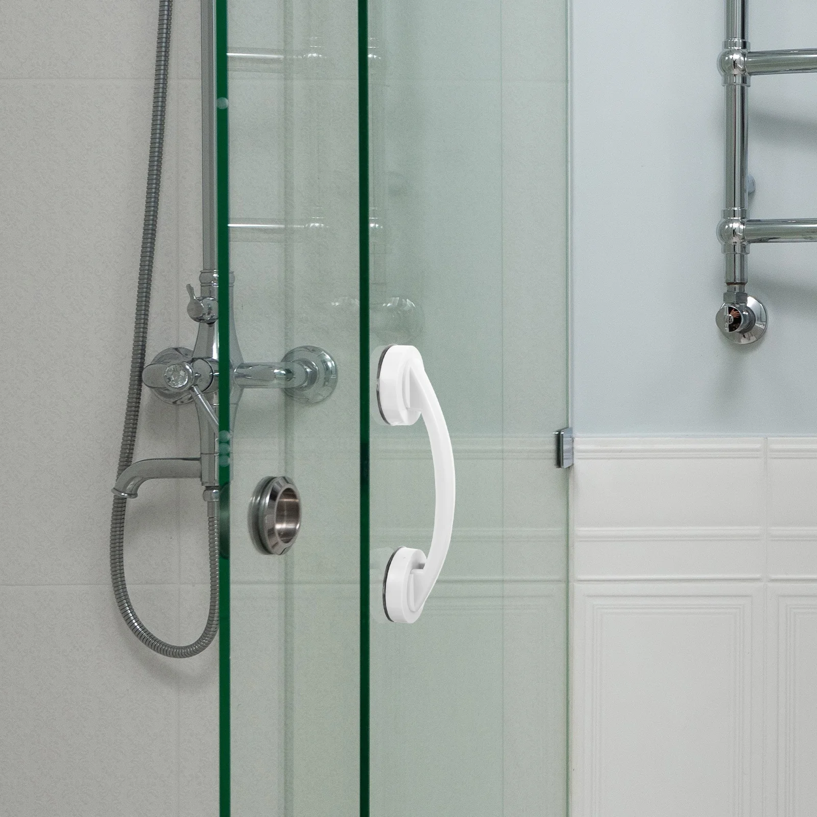 

Safety Grab Bar Wall Mounted Bathroom Toilet Stair Palm Comfortable Scratch Avoid Strong Capacity Easy Install