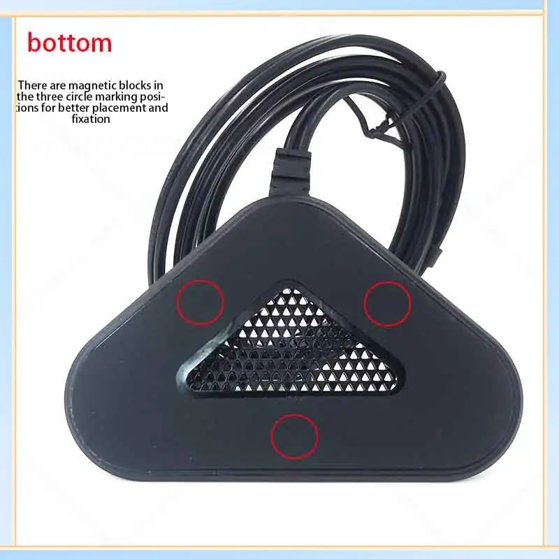 -A60I 2.4G/5G Dual Frequency Extension Cable Antenna Wifi Router Wireless Network Card Connector Adapter Magnetic Suction Base