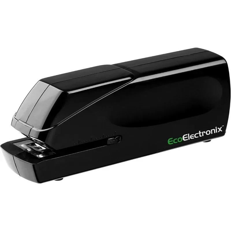 

Stapler 30 Sheet Capacity, Quiet Operation, Jam-Free and Easy Reload - AC Adapter/Battery Powered, (Black)