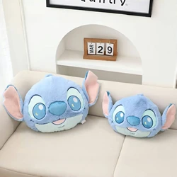 Stitch Pillow Stuffed Anime Cartoon Stitch Back Cushion Throw Pillow Sofa Bed Cuddly Plushies Headrest Xmas Gifts