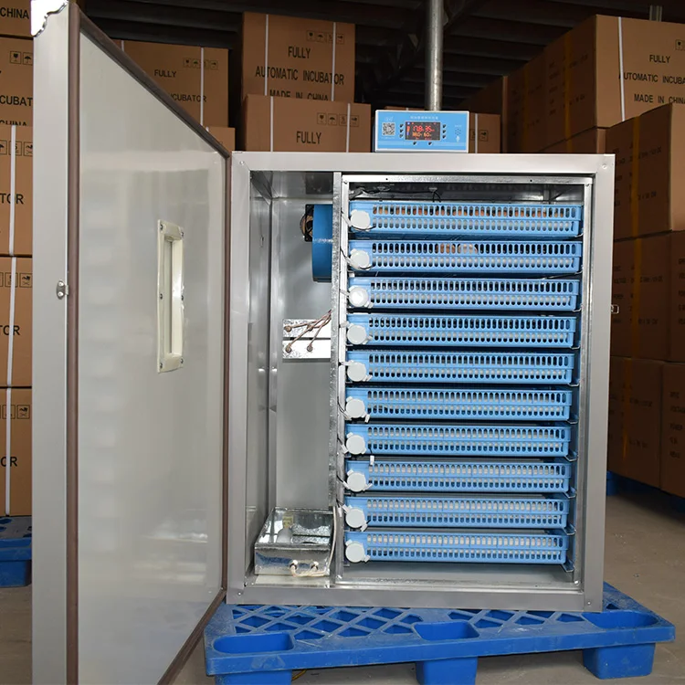 

Big Capacity 1000-Automatic Bird Incubator Rolling Tray Turning 98% Hatching Rate Poultry Hatching Machine