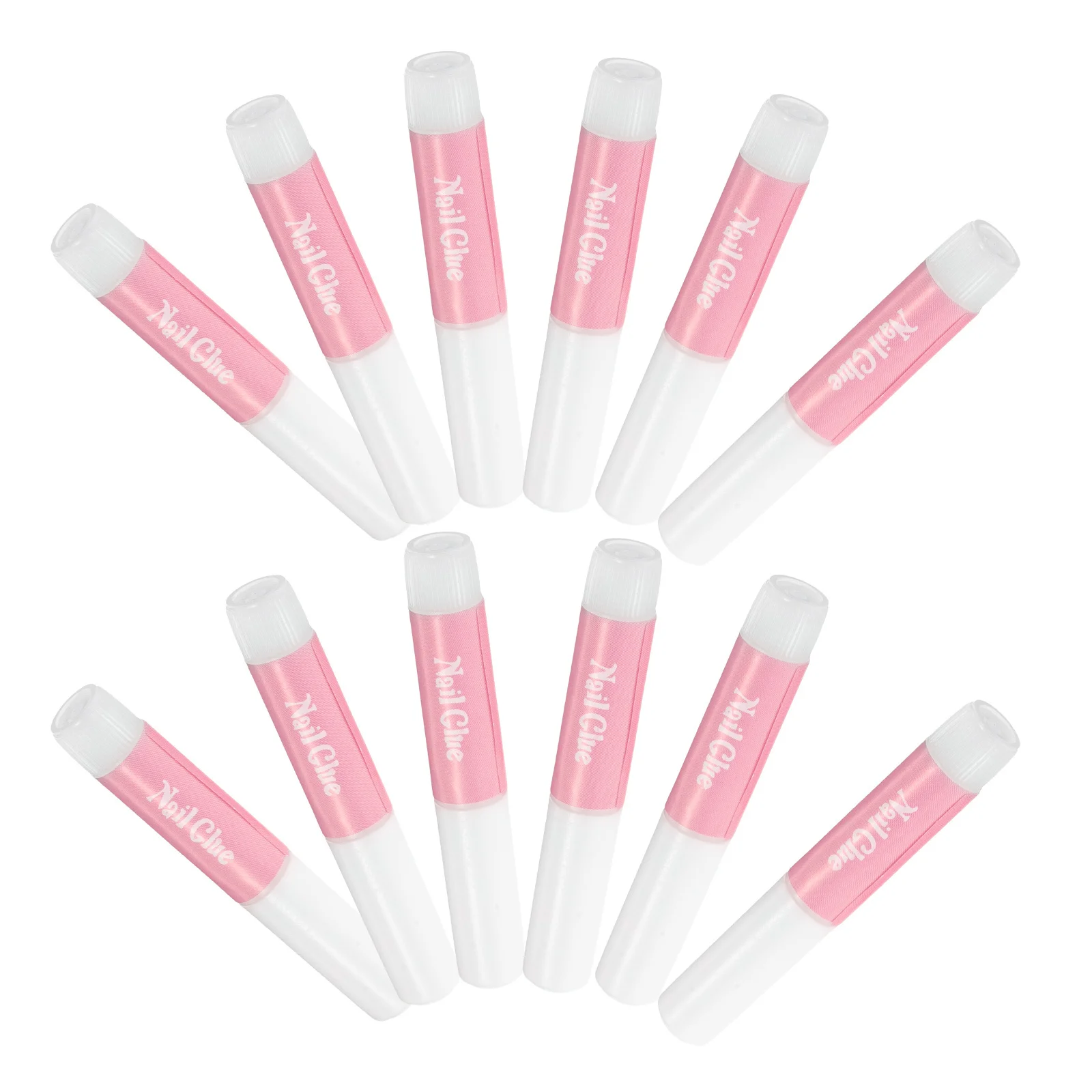 

20Pcs Nail Glue Pack Strong Transparent Adhesive for Press on Nails Nail Art Glue Rhinestones Broken Nails Manicure Supply DIY