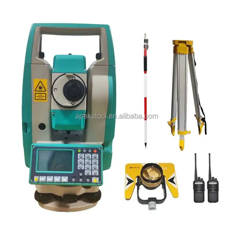 Full Function Color Touch Screen  Usb Bluetooth Guide Light  Topography Total Station