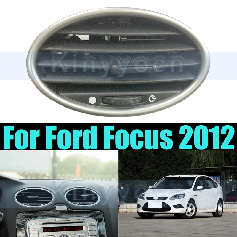 

Решетка передней панели кондиционера для Ford Focus 2005-2013, ручка регулировки воздуховыпускного отверстия переменного тока, центральная консоль, приборная панель