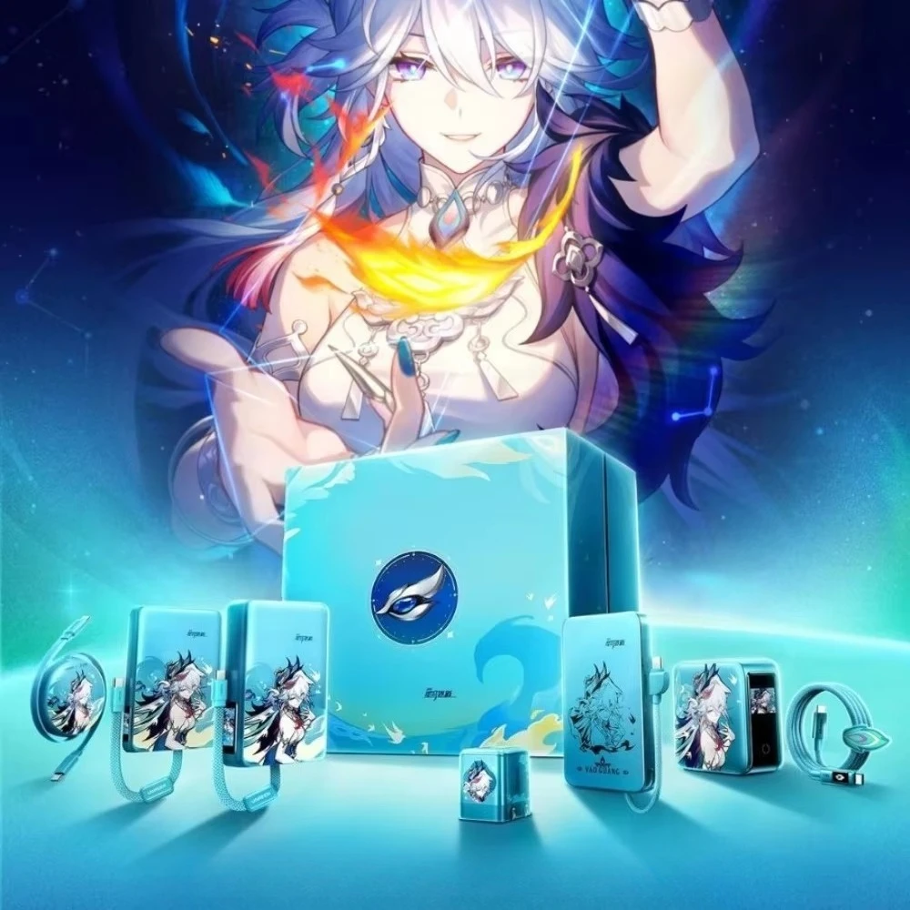 Honkai：Star Rail Yao Guang Peripheral Badge Standing Card Transparent Laser Ticket Acrylic Decoration Crafts Figurines Miniature