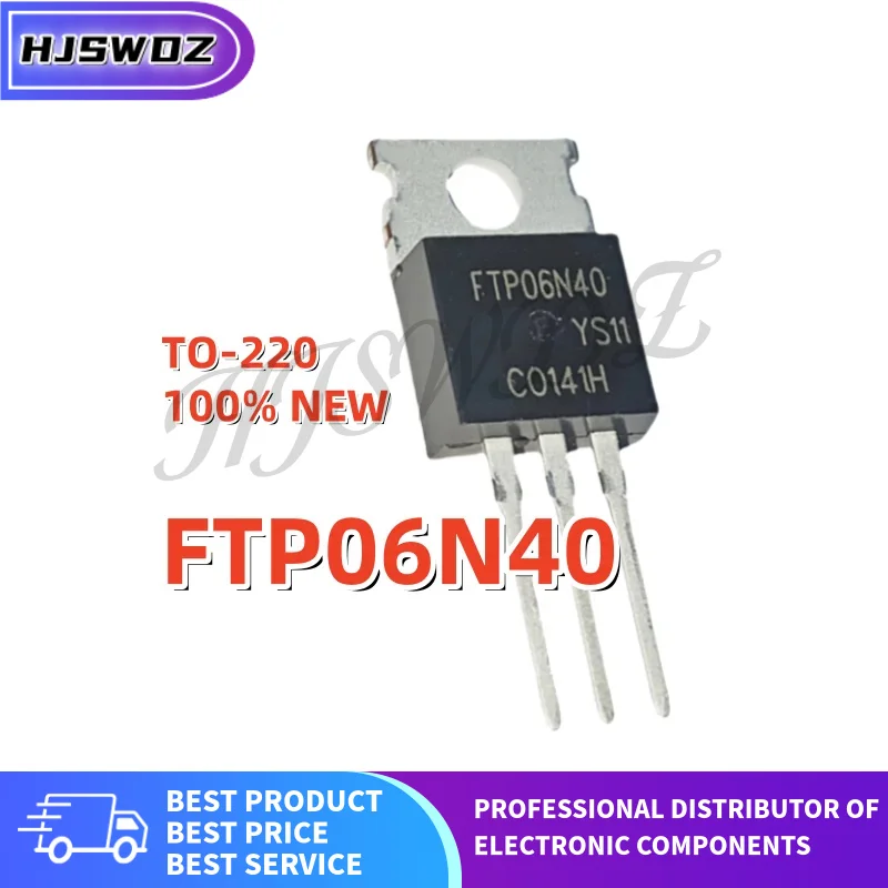 10 قطعة FTP07N08N FTP06N40 FTP06N40N FTP06N06N FTP07N10N FTP06N08N TO-220 الترانزستور العلامة التجارية الجديدة في المخزون
