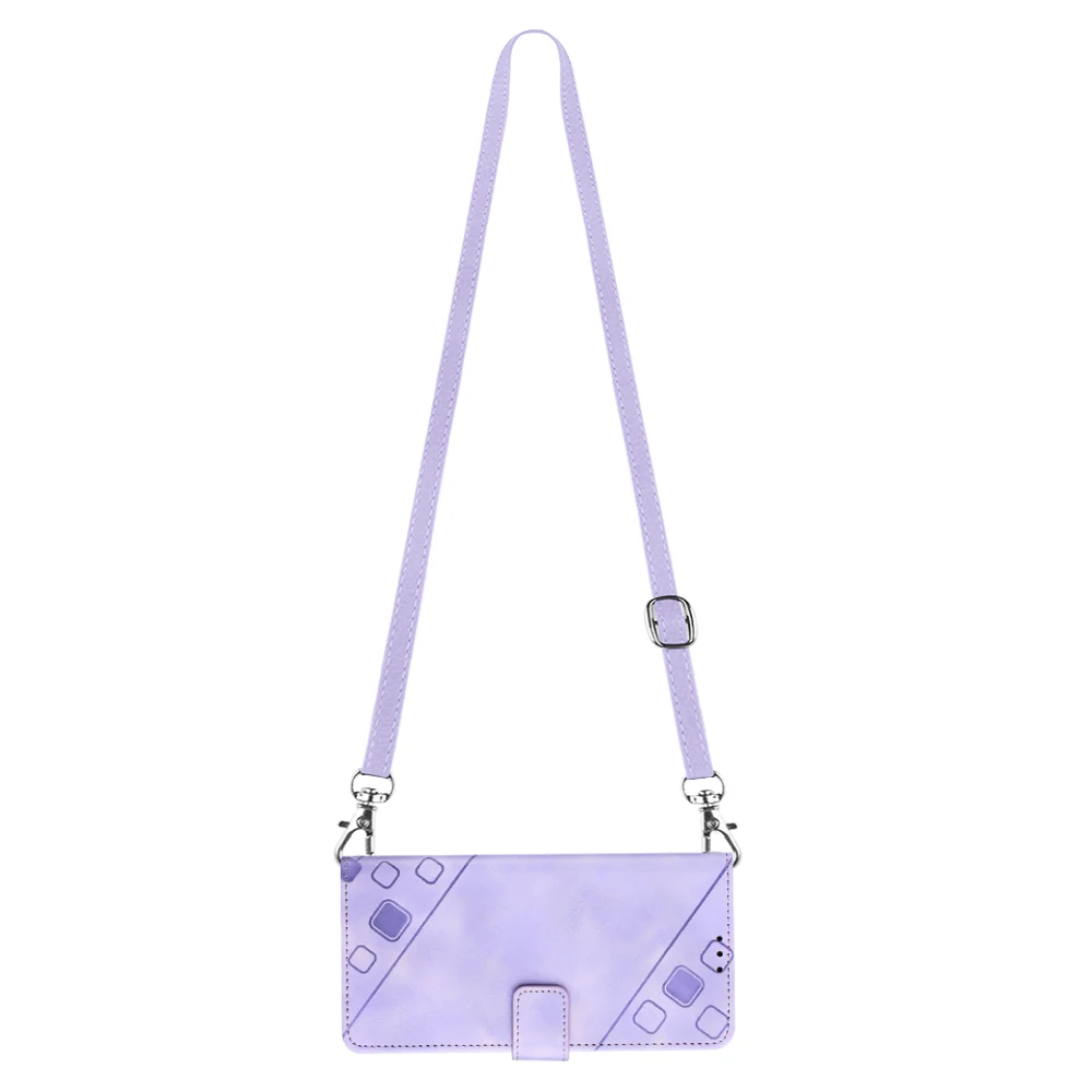 Crossbody الكتف حزام محفظة بطاقة Solt حامل حافظة جلدية لسامسونج S23 الترا S21 FE S22 A54 A34 A14 A23 A73 A53 A52 غطاء