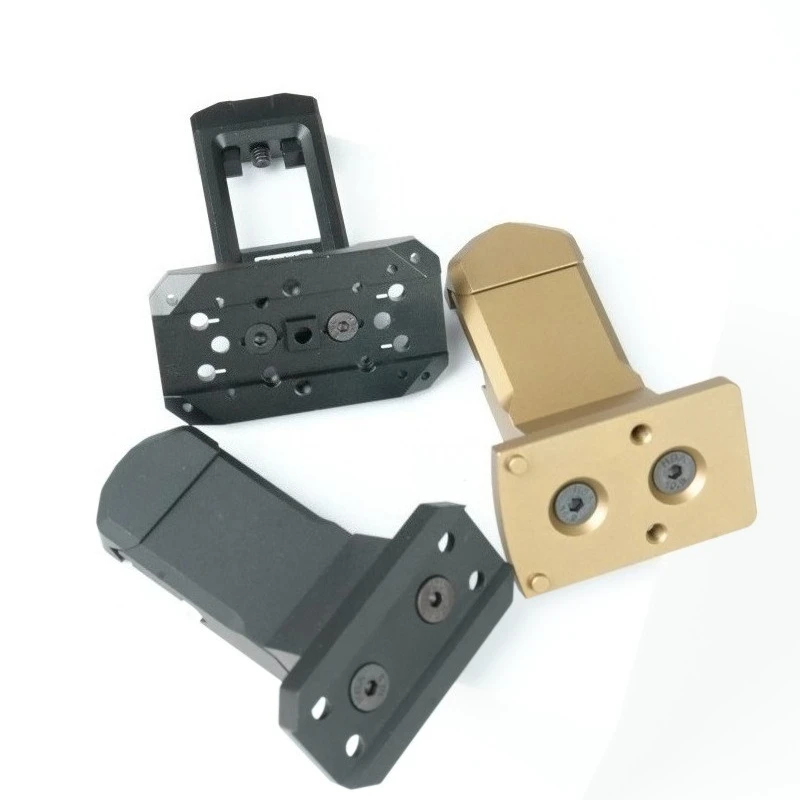 

Тактический металлический прицел RM Red Dot с боковым креплением 45 ° Монтажная база для офсетной оптики, аксессуары T-one/T-two Red Dot, 45-градусный кронштейн