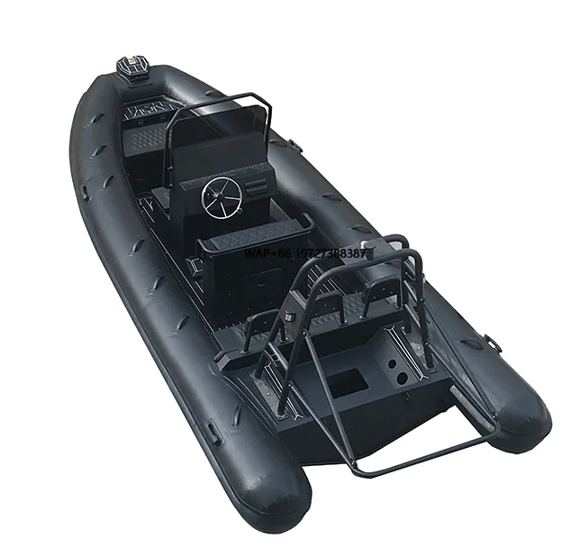 High Quality Ocean 18ft RIB560 Aluminum RIB Hypalon/PVC Inflatable Family Boats