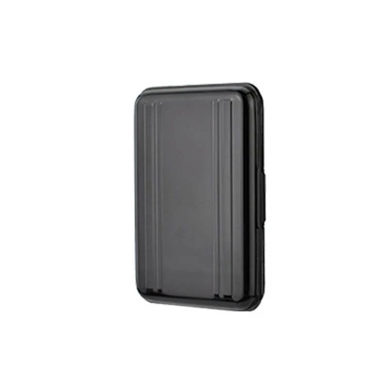 Waterproof SD Card Case Micro SD Card Holder Soft Foam Interior Storage Box with Lanyard 12 Slots