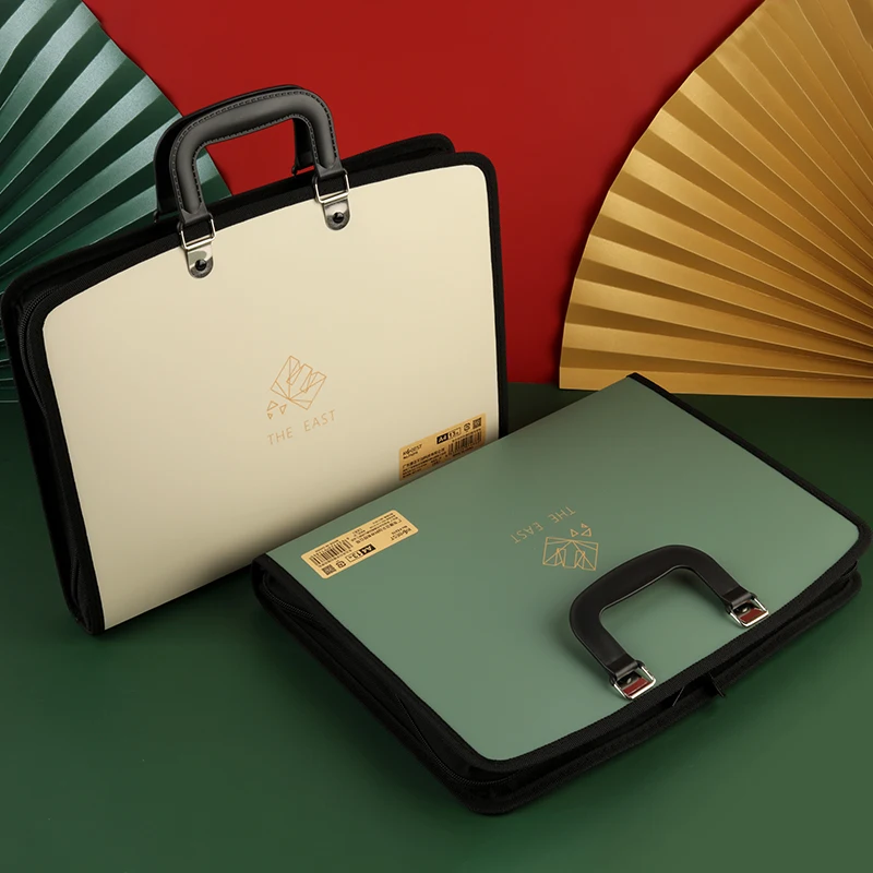 

Классический стильный органайзер формата А4 с несколькими карманами, 13-слойная папка для файлов для студентов, экзаменационные документы, большая сумка