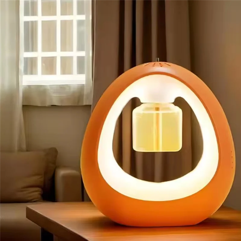 AS60-Fly Control Timing Luce notturna per interni Luce elettrica per mosche Illuminazione ambientale silenziosa Trappola volante per cartoni animati senza fili per bambini