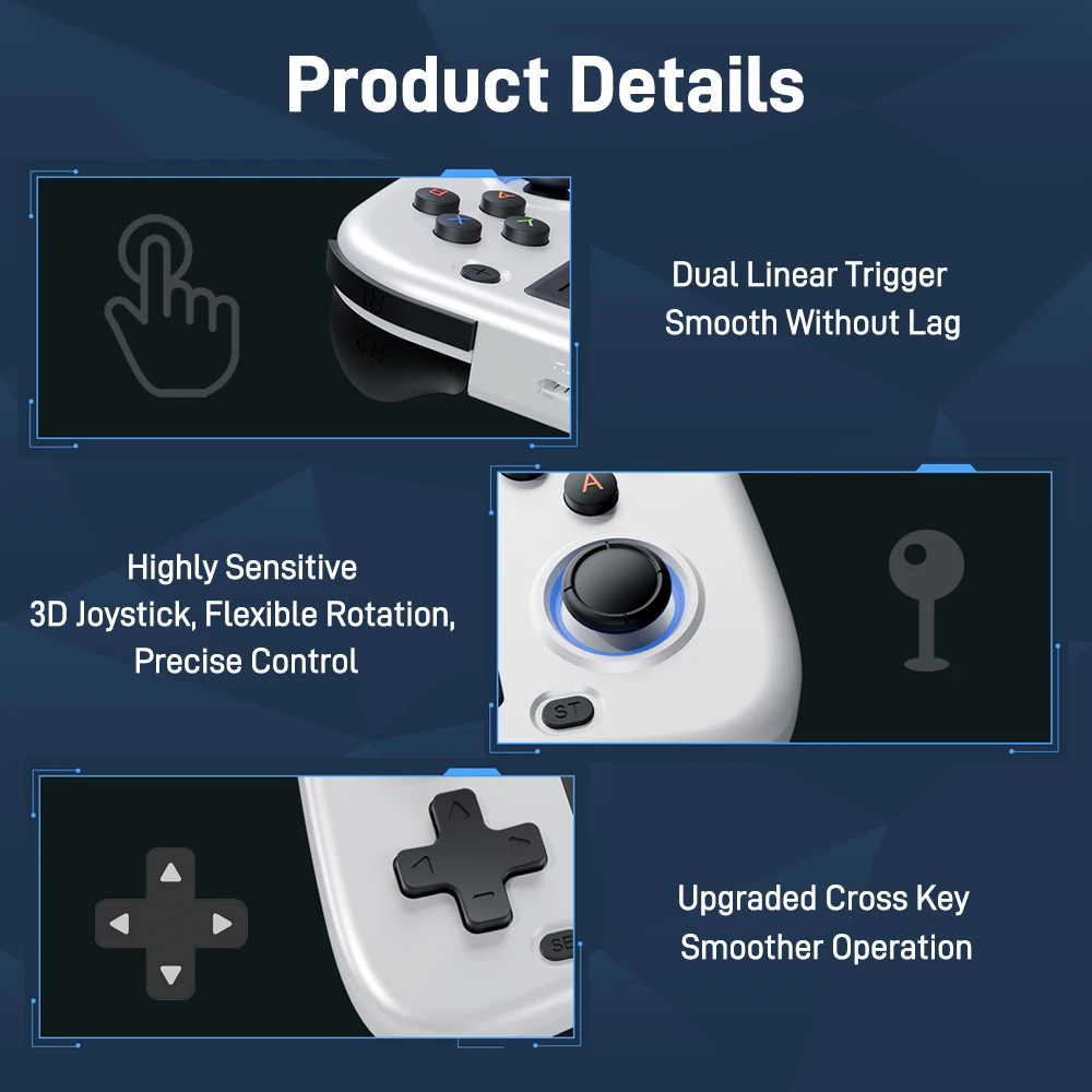 G28 Retro Game Console With 21000+Retro Games 4.3''IPS Screen RK3128&DDR3 4GB Retro Game Handheld For FC/GBA/PS1/PSP Plug&Play