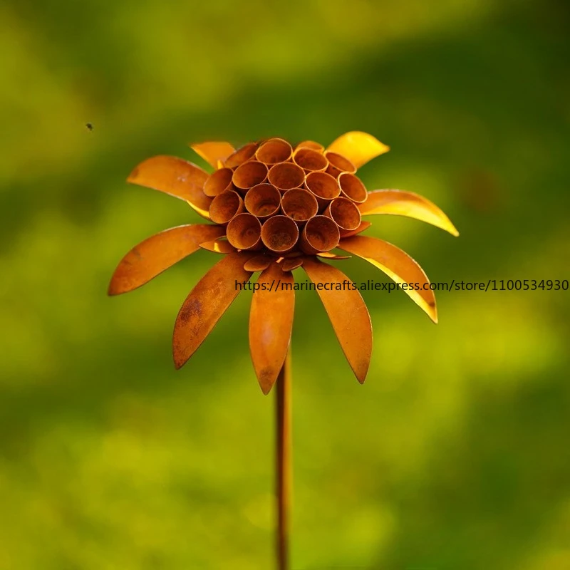 

Трансграничное украшение для двора и сада, рождественская напольная композиция, ржавое украшение для цветочного сада в горшке, украшение для пола
