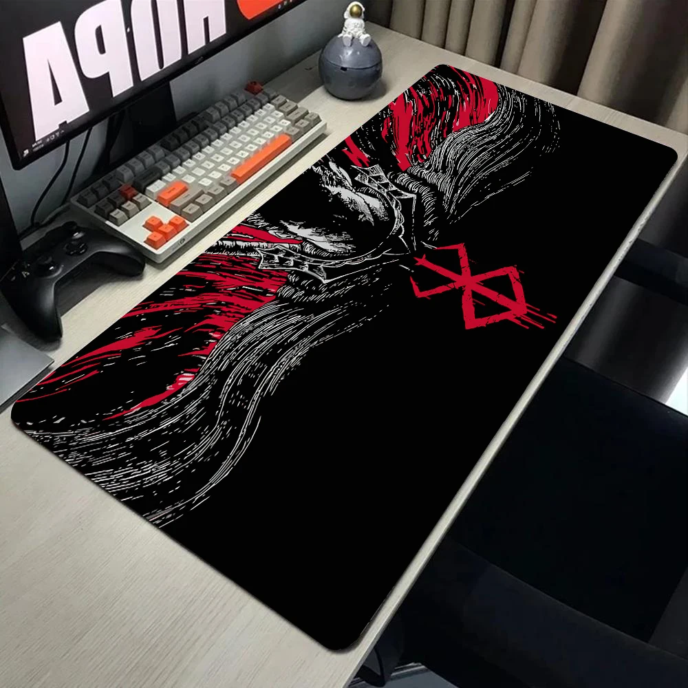 Guts Sword in Berserk Mouse Pad Amine XXL Gamer Computer Accessories HD Large Keyboard Laptop Table Pads The New Gaming Mousepad