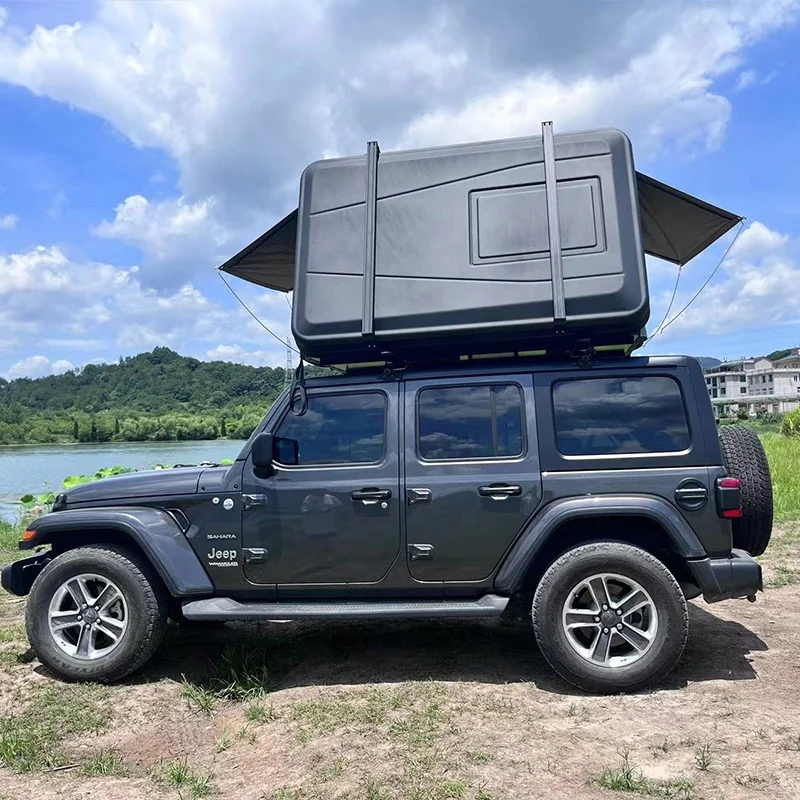 Hard shell roof top tent Aluminum cover    waterp 2000mm for SUV  camping