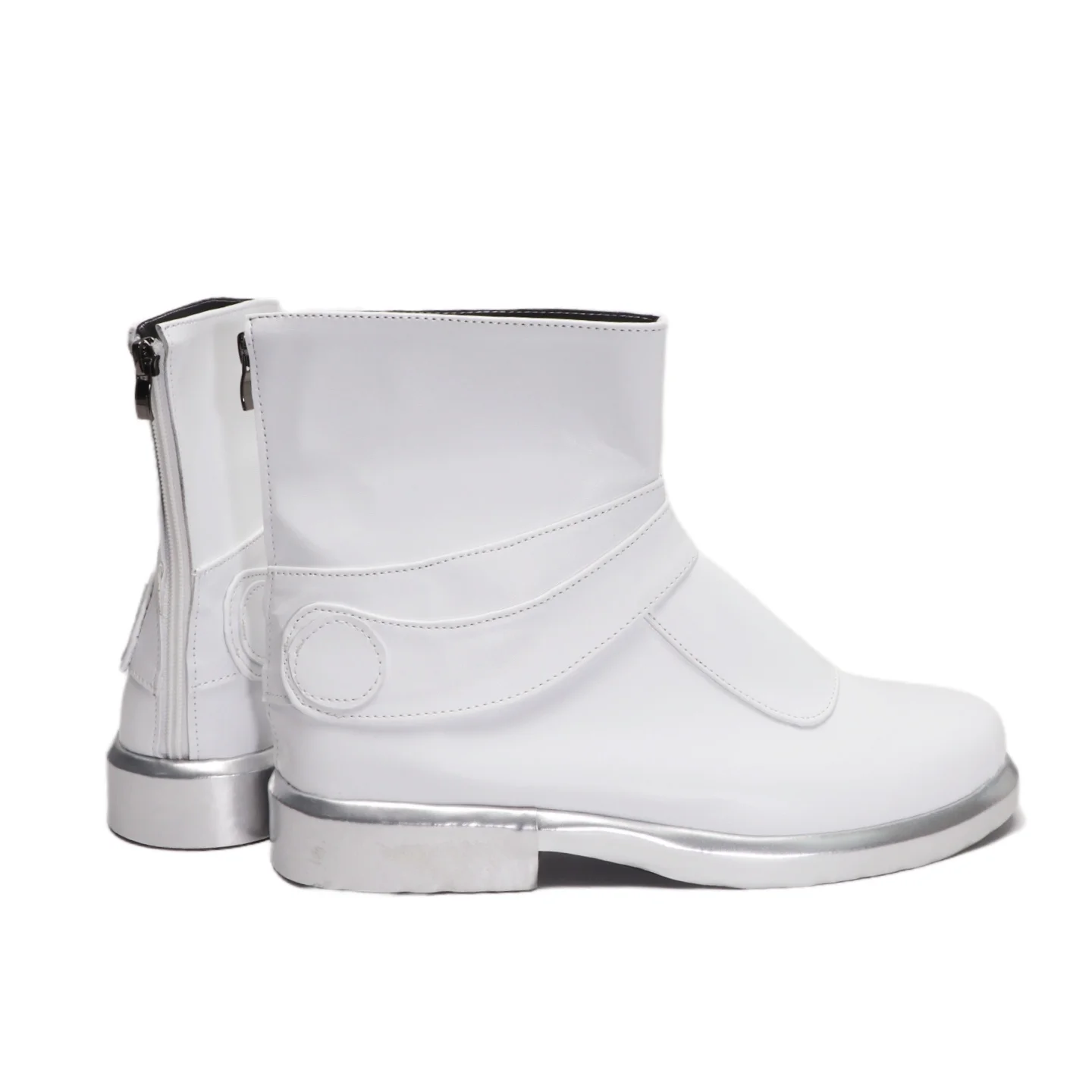 Película batalla espacial Obi Wan Cosplay zapatos de juego de rol hombres adultos botas de juego de rol hombre fantasía vestido de fiesta zapatos