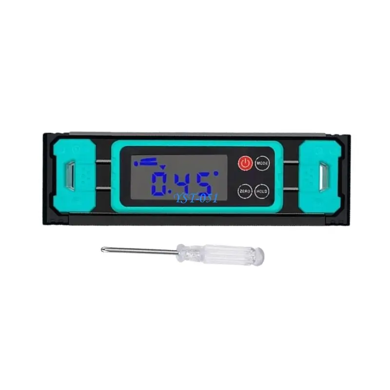 E15A Glowing Bubble Digital Level Tool High Precisions and Base Spirit Level