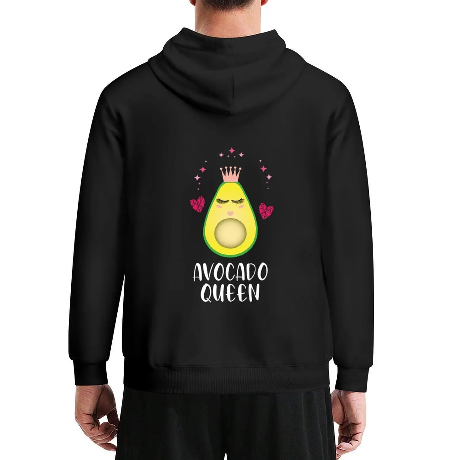 

Avocado Queen - Vegan Women Gift Hoodie men clothes anime clothes winter clothes autumn jacket men japanese hoodie