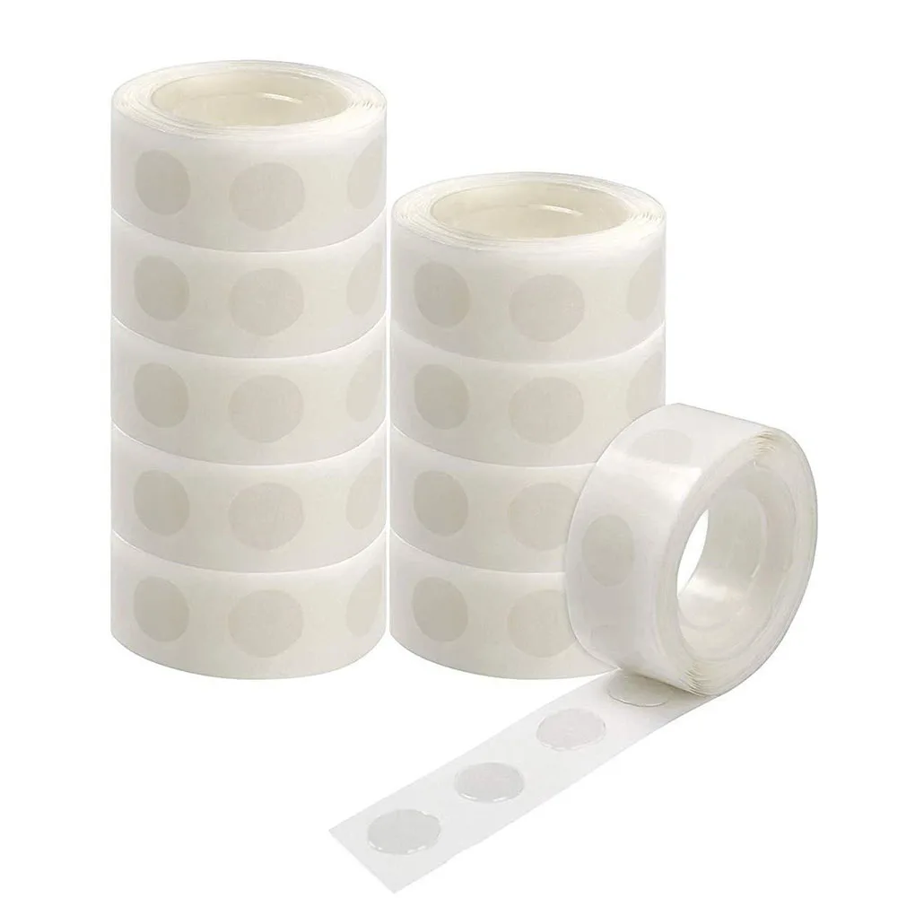 1 Roll Of Double-sided Adhesive Dot Transparent Detachable Balloon Tape Adhesive Used For DIY Birthday Wedding Party Decoration