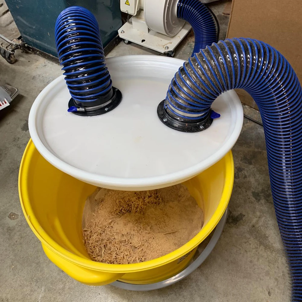موصل أنبوب إزالة الغبار الكامل - مراجعة Vacuum Woodworking وسعره