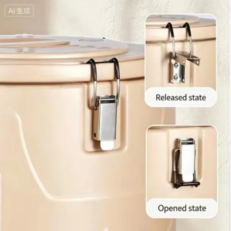 Commercial Insulated Food Storage Containers Food Cooler Warmer Set for Hotel Kitchen Catering Equipment Eco-friendly view 3