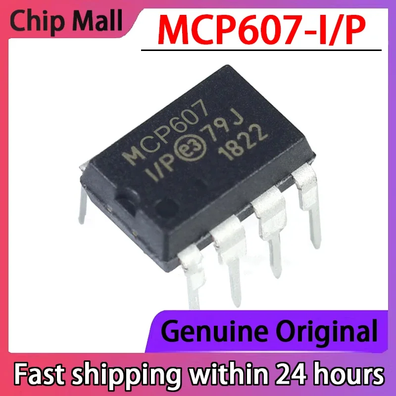 

5 шт. оригинальный MCP607-I/P MCP607 линейный цифровой операционный усилитель чип DIP-8