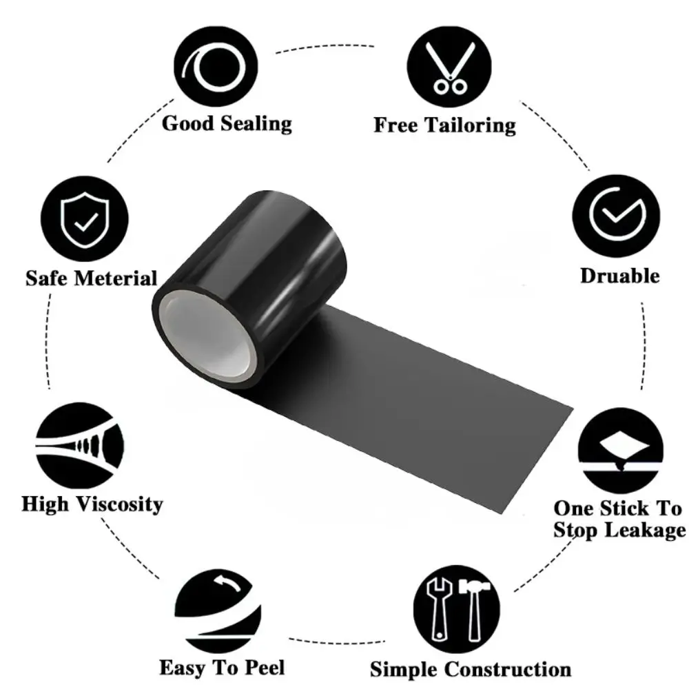150cm Super Glue Tape Self Adhesive Emergency Repair Repair Tape Super Strong High Viscosity Waterproof Tape Water Pipeline